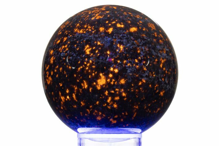 Fluorescent Polished Sodalite-Syenite Sphere - China #319423